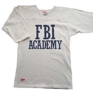 FBI ACADEMY Football Jersey Vtg 90s Size Medium